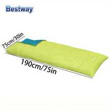 Bestway 68099 Adult Sleeping Bag, Lightweight, Easy To Carry, Warm Sleeping Bag, Camping Essentials, Hiking, Outdoor Travel With Compression Bag - Green - View 4