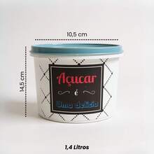 Kitchen Supplies Set Kit ECONOMIC LINE - 5 Supplies + 4 Square Jars 500 ML TPW Line - Xanh xăng TPW - Xem 6