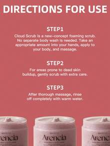 1瓶260克Arencia身体磨砂膏，蕴含细盐颗粒+植物萃取精油，质地轻盈如云，舒缓持久，适合敏感肌肤，每日沐浴放松使用。 - 260g - 薰衣草和梨 - 查看 5