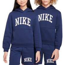 Teen Boy Nike Loose Fit Printed Sweatshirt Sweatshirt, Warm - Dark Blue - View 1