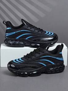 Giày thể thao nam cổ thấp Giày chạy bộ thông thường Giày chạy bộ Giày đi bộ nam Giày thời trang Omder Gradient Giày tennis Giày dạo phố - Màu xanh lam - Xem 4