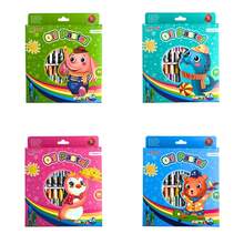 Set de Crayolas de Colores Intensos y Duraderos – Trazos Suaves, Fáciles de Usar y Resistentes a la Rotura, Perfectas para Dibujar, Colorear y Dar Vida a Cada Creación Artística con Tonos Brillantes y Uniformes - Multicolor - Ver 1