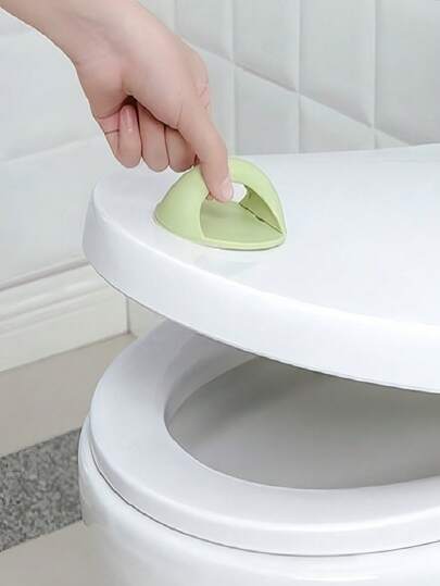 No Drill Toilet Seat Riser, Toilet Seat Lift, Toilet Seat Raiser, Toilet Lid Handle, Door Handle, Drawer, Window, Invisible Pull Bar Handle, Wardrobe Handle, Sliding Door Pull Bar, Suitable For Home Bathroom, Bathroom Decor And Accessories, Home Decor, Kitchen Accessories, Autumn Decor, Home Essentials