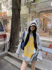 Women Sweatshirts - Grey - View 4