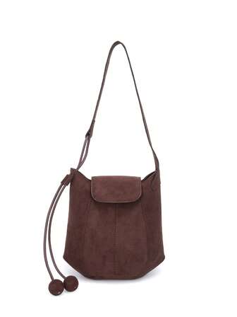 Premium Feeling Shoulder Bag, Matte Bucket Bag, Women's Autumn/Winter Handbag, Niche Pumpkin Design Underarm Crossbody Bag
