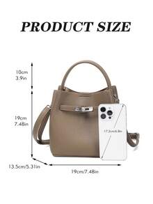 Classic Retro Women's Handbag, Fashionable Crossbody Bag-Wallet, Suitable For Women's Commute And Autumn/Winter Matching, Bags Ladies Elegant - Dark Grey - View 6