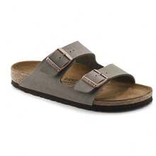Birkenstock Unisex Arizona Sandals Soft Footbed - 結石 - 查看 3