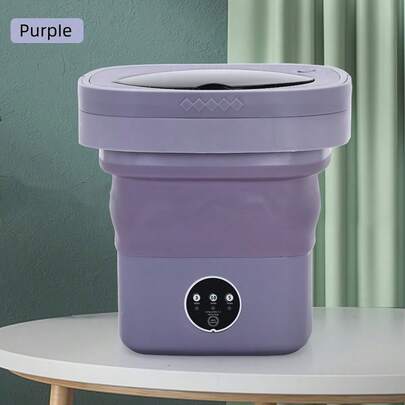 Upgraded 2.91gal Portable Mini Washing Machine - Foldable With 3 Modes For Deep Cleaning Underwear And Baby Clothes, Space-Saving For Apartments And Hotels - Perfect For Fall/ Winter  And Christmas Promotions!, Portable Washer, Mini Washer And Dryer, Washing Machine For Underwear, Laundry Machine, Small Washing Machine, Hotel Laundry, Compact Design, Spacesaving Appliance, Durable Construction, Reliable Performance, Roller Wash, Washing Machine Portable, Mini Washer Machine