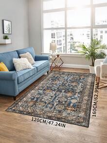 1 tấm thảm chùi chân phong cách Bohemian cổ điển, thảm trong nhà, thảm Ba Tư sáng tạo, thảm trải sàn, phụ kiện trang trí phòng ngủ, đạo cụ chụp ảnh, trang trí ngoài trời - Nhiều màu - Xem 17
