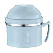 1200ML Lunch Box Food Bento Box Stainless Steel  2Layers Microwaveable  Food Container Rice Bowl Soup Bowls Instant Noodle Bowl - Multicolor - View 7