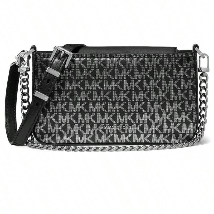 Michael Kors Bryant Small Convertible Xbody Pouchette | | Women Top Handle Bags - màu đen - Xem 1