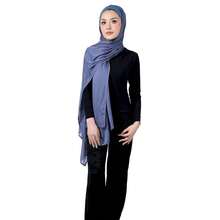 Modal Cotton Hijab Scarf For Women With Undercap Set,JeanBlue - JeanBlue - View 4