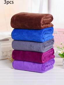 Ultra-Soft, Super Absorbent, Skin-Friendly And Non-Shedding Quick-Dry Towel, Suitable For Outdoor Pool, Home, Couples, Face Washing, Bathing, Hand Drying, Hair Drying. Ideal For Bathroom, Kitchen, Outdoor Use, Also Can Be Used For Car Cleaning And Hand Drying. Perfect For Home Or Travel. - Multicolor - View 11