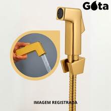 Bathroom Hygienic Shower Square Shower Head Stainless Steel Metal Matte Black And Shiny Silver - 金色 - 查看 6
