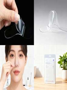 وسادة أنف مريحة لتخفيف الضغط على الأنف، تصميم إبداعي وأنيق، مصنوعة من السيليكون عالي الجودة، مناسبة لجميع الفصول والرجال والنساء، ضرورة يومية