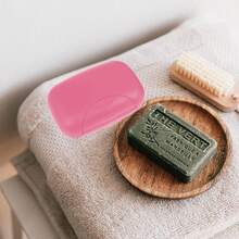 VIBES 2 Jaboneras de Viaje - Set de Caja Jabonera Sellada a Prueba de Fugas, Portaón Portátil y Duradero, Soap Cover para Baño, Ducha, Maleta de Gym o Equipaje, Oficina (Rosa) - Rosa - Ver 5