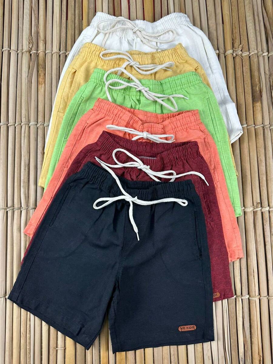 BOYS' BERMUDA SHORTS CHILDREN'S PREPPY FASHION NEW RELEASE - màu đen - Xem 1