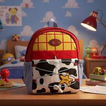 MOCHILA DE VAQUERITO IDEAL ´PARA PREESCOLAR MIDE 30X20CM - Rojo - Ver 7