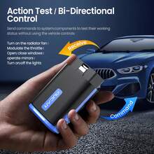 MUCAR Driverscan herramientas de diagnóstico automotriz 2 escáner todos los coches lector de código de sistema completo 15 reinicio herramienta de escaneo bidireccional - Driverscan - Ver 2