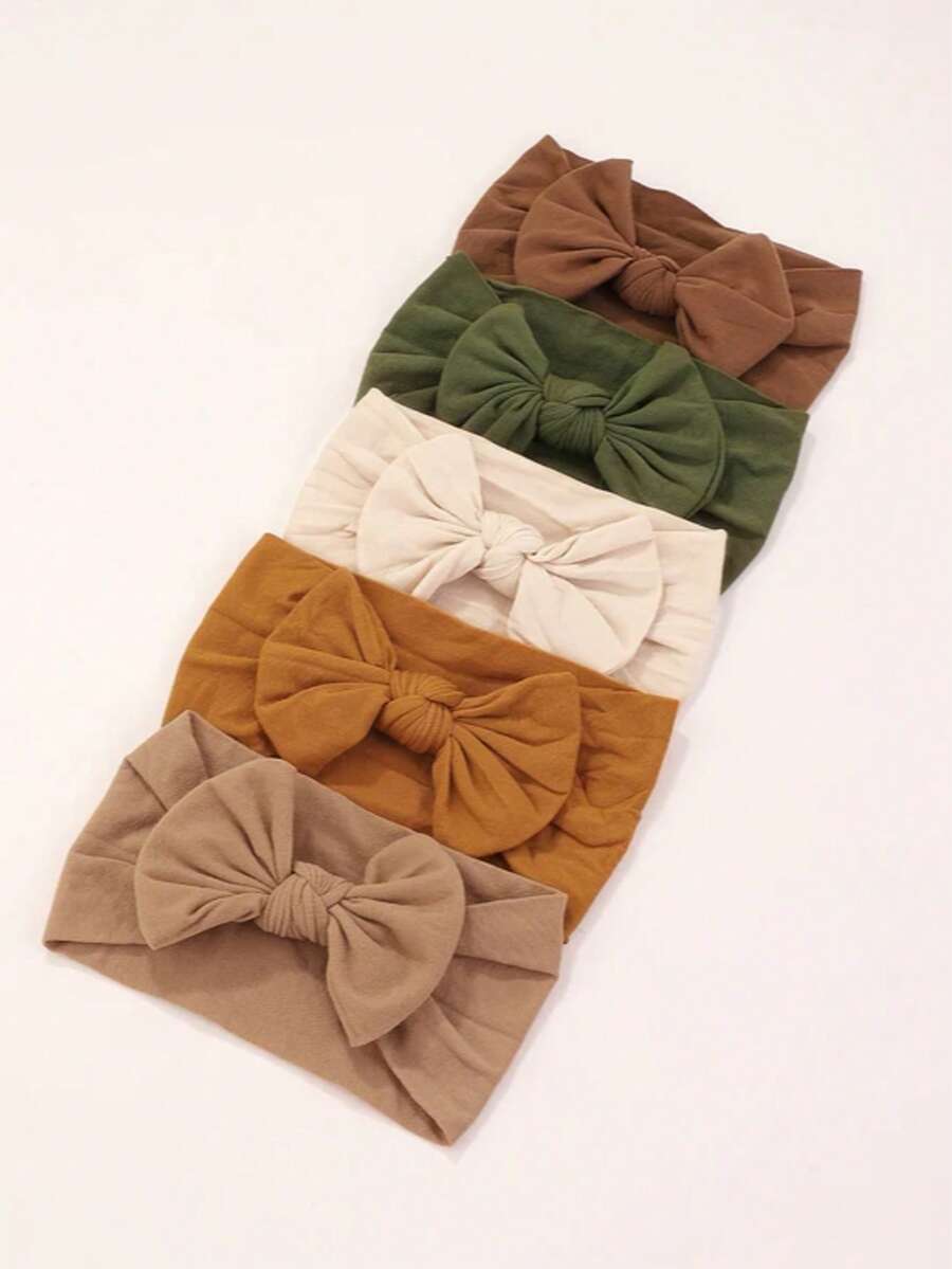 bilicaca 5 dây buộc tóc trẻ em màu kẹo có nơ, dây bản rộng, hoàn hảo cho tiệc sinh nhật và ngày lễ, phụ kiện tóc lý tưởng cho bé gái và trẻ sơ sinh. Tình yêu Valentine - Nhiều màu - Xem 1