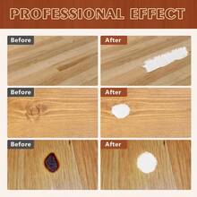 SEISSO All-In-One Wood Filler Kit For Invisible Repair | 198g Quick-Dry, Stainable Putty With Tools | Permanent Fix For Holes, Cracks In Furniture, Floor, Timber - White - View 3