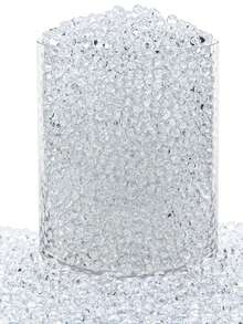 5000Pcs Clear Water Gel Jelly Beads, Vase Filler Beads For Soilless Planting, Floating Candles Wedding Centerpiece Decoration, Floral Arrangement Clear Water Beads, Vase Filler For Centerpieces, Water Beads For Soilless Planting, Floral Arrangement, Vase Filler (Clear) - Multicolor - View 7