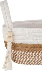 Mkono Small Storage Basket For Toilet Tank Top Boho Bathroom Decor Woven Rope Toilet Paper Tray Organizer For Shelf Bedroom Living Room, Jute, 1 Pack, 13" L X 6" W - ColorE - View 4