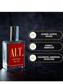 ALT. Crystal No.23 Unisex Eau De Parfum - 60ml / 2oz  Long-Lasting Floral Jasmine & Amber Fragrance ,Sensual & Elegant Scent For Men And Women,Valentine's Day Gifts,Perfume Women&Man,Gifts For Women,Men Gifts - Tươi - Xem 5