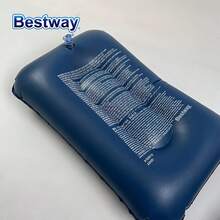 Bestway 67121 Camping Inflatable Pillow, Ultralight Camping Pillow, Blow Up Pillow, Camping Travel Pillow For Camping, Hiking, Home Office, Sleeping, Neck And Head Lumbar Support - Blue - View 6