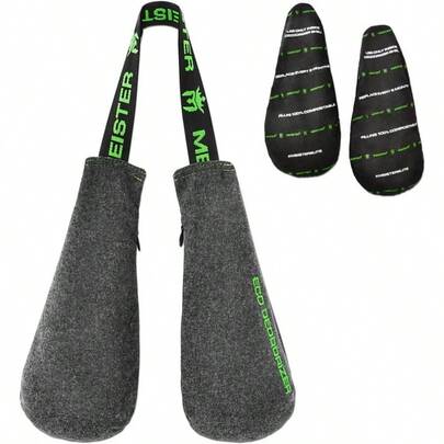 Meister Shoe And Glove  Deodorizer + Refill Absorbs Stink Powerful Refillable 1 Year Supply