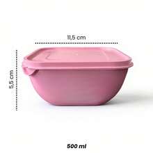 Kitchen Supplies Set Kit ECONOMIC LINE - 5 Supplies + 4 Square Jars 500 ML TPW Line - 淡粉紅色 TPW - 查看 9