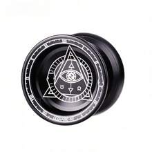 1pc Enjoyable Yo-Yo Ball New Model X4, Single Metal Alloy Yo-Yo, Professional Competition Grade YOYO (Includes 5 Strings, 1 Glove, 1 Thin Bearing) - Multicolor - View 16