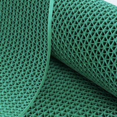 1pc Hollow Design, Outdoor Commercial Bathroom Anti-Slip Mat, Thickened Entrance Kitchen Floor Mat, Bathroom Shower Room Toilet Non-Slip Pad