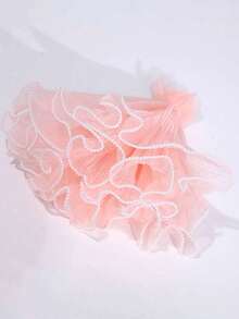 1pc Pearl Wave Yarn, Flower Packaging Net, Flower Bouquet Flower Shop Packaging, Valentine's Day Flower Packaging Materials, Pearl Wave Flower Packaging Materials, Rose Net Veil, Valentine's Day, Wedding, Mother's Day Bouquet Packaging, Flower DIY Packaging Wave Yarn - Multicolor - View 10