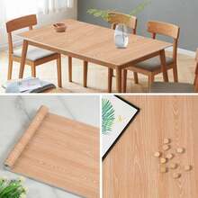 Papel Tapiz Autoadhesivo, 1000 X 45 cm, Papel de Pared de Madera, Papel de Contacto Impermeable, Revestimiento Decorativo de Paredes para el Hogar, La Cocina, La Sala de Estar, La Pared con Fondo - Color Madera - Ver 10