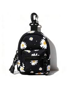 1个零钱包迷你包，挂包，斑马纹、豹纹、奶牛纹、樱桃雏菊图案，背包挂件，女士钱包迷你钱包，零钱包，圣诞节礼物，女士礼物，圣诞袜填充物 - 彩色 - 查看 20