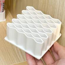 Multi-Layer Modern White Medication Storage Box - With Transparent Compartments & Sorting Labels, Durable Hole-Free Material, Top-Opening Design With Base, Suitable For Home, Office Or Travel, Can Store Tablets, Ointments And Liquid Medicines - White - View 4