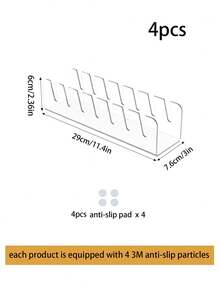 4/Pcs Acrylic Hat Storage Box Baseball Cap Rack, Can Hold 14 Baseball Caps, Hat Rack For Personal Items Display And Storage, Suitable For Bedroom, Wardrobe, Dressing Table, Office - Multicolor - View 14
