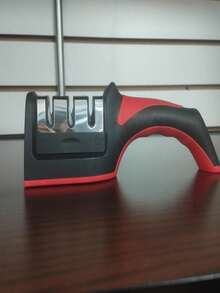 Fast Knife Sharpener For Home, Commercial, And Professional Use - Red - View 1