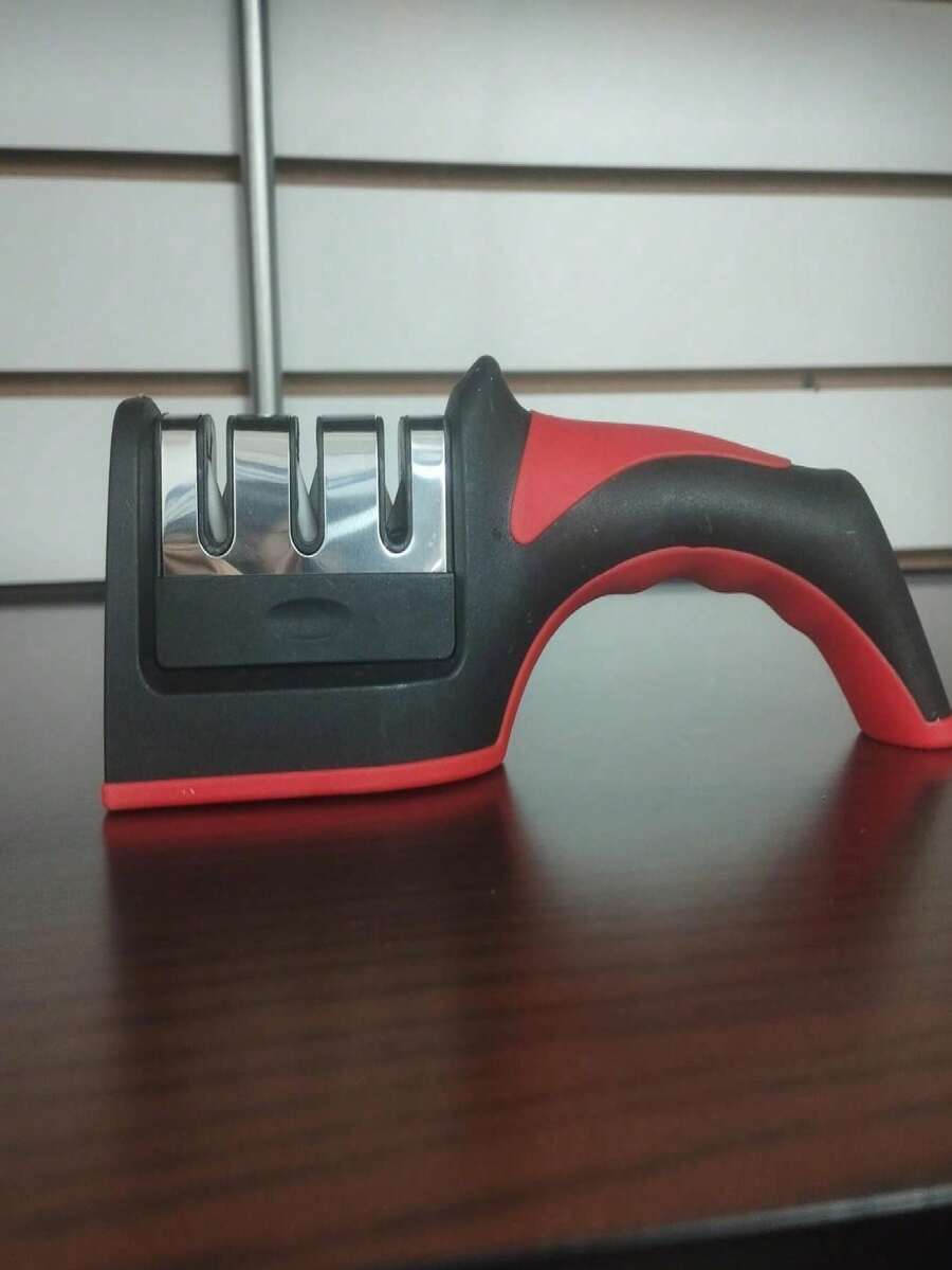 Fast Knife Sharpener For Home, Commercial, And Professional Use - Red - View 1
