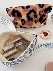 حقيبتان مستحضرات تجميل بطبعة نمر عتيقة، حقيبة تخزين بنمط نمر وردي عالي الجودة، حقيبة منظم مكياج كبيرة السعة محمولة، حقيبة أدوات التجميل والعناية بالبشرة للسفر، حقيبة غسيل المكياج بنقاط، مناسبة للتخزين أثناء السفر والاستخدام اليومي، حقيبة تخزين فوط صحية محمولة كبيرة السعة، محفظة كبيرة السعة، مناسبة للتخزين أثناء السفر والاستخدام اليومي، حقيبة أدوات التجميل والعناية بالبشرة، حقيبة سفر للسيدات