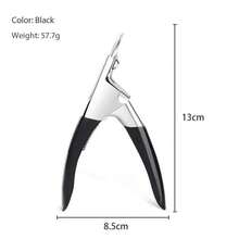 1pc Adjustable Magnetic Nail Clipper, Stainless Steel Nail Trimmer, Suitable For Artificial Fake Nails Tips - Multicolor - View 14