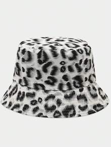 1 件女式双面几何水果印花渔夫帽，可爱百搭设计，适合户外、派对、日常穿着、防晒、轻便，适合休闲、露营和日常使用