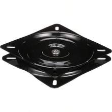 17721 Seat Swivel For Boat Seat 3Degree Tilt Action 7 Inches Steel Black Powder Coated
