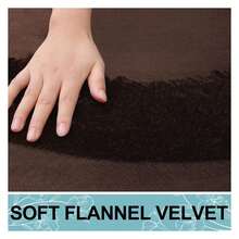 Memory Foam Bath Mat 24x16, Extra Soft And Absorbent Bathroom Mats, Non Slip Washable Carpet For Floor, Shower And Tub, Brown - 多色69 - 查看 3