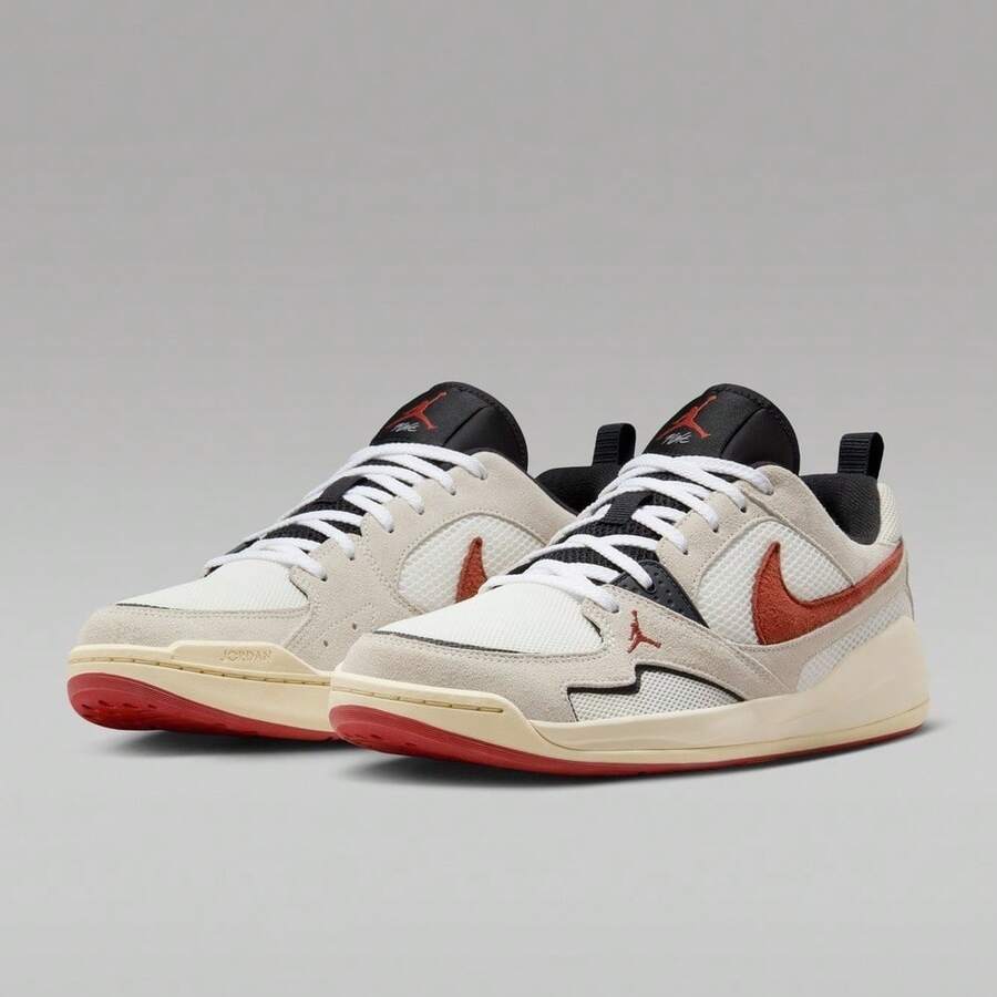 Nike 男士 JORDAN CMFT ERA 2026 新款健身训练运动休闲鞋，低帮运动鞋 HJ6777-101 - 米白黃 - 查看 1