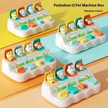 Hide And Seek Button Box Toy With Animal And Object Sensor Switches - Durable ABS Resin Early Learning Toy For Kids, Enhances Fine Motor Skills And Hand-Eye Coordination, Toddler Toy - Multicolor - View 10