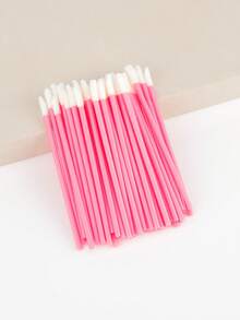 100/250 Pcs Disposable Lip Wands - Lip Brushes, Lipstick & Gloss Applicators - Lint Free Makeup Applicator Brush Beauty Tool - Multicolor - View 8