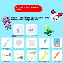 3D Nezha Puzzle Toy - Magic Water Beads, Stick To Surface When Wet, 3D Stereoscopic Handmade STEAM Educational Gift - Multicolor - View 8