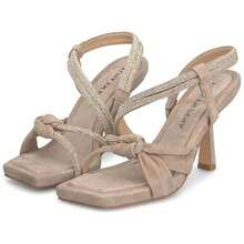 Alma en Pena Women Heeled Sandals - Beige - View 2